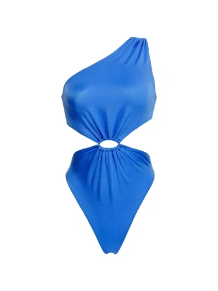 Пръстен Agua Bendita едно рамо синьо