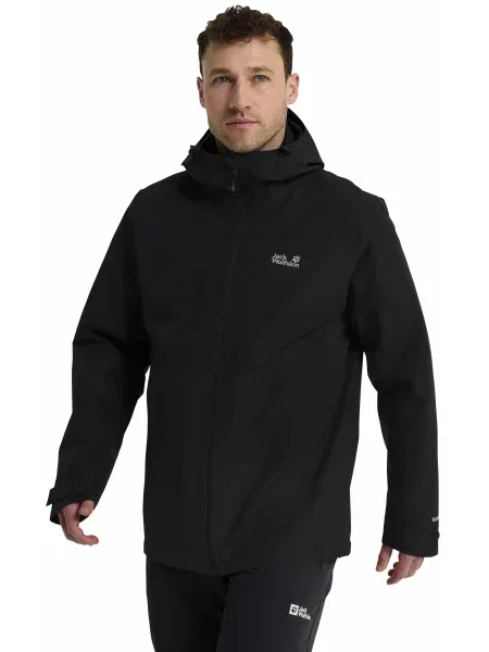 Куртка Jack Wolfskin черная