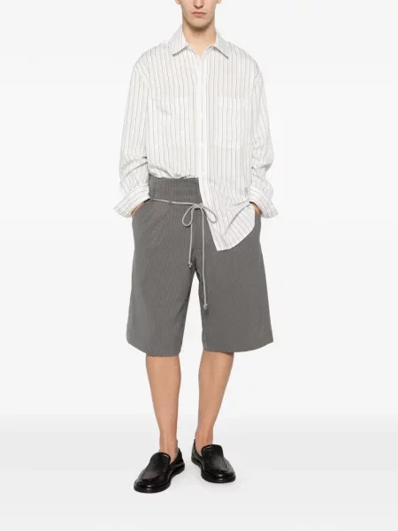 Cămașă Song For The Mute cu dungi alb