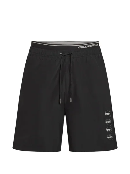 Slip de baie Karl Lagerfeld negru