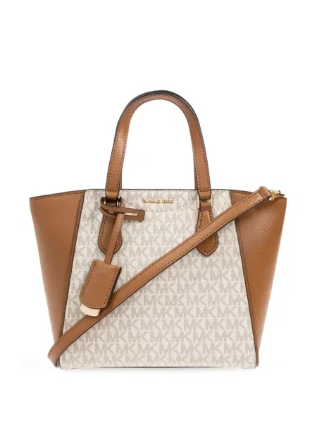 Velká crossbody kabelka Michael Michael Kors hnědá