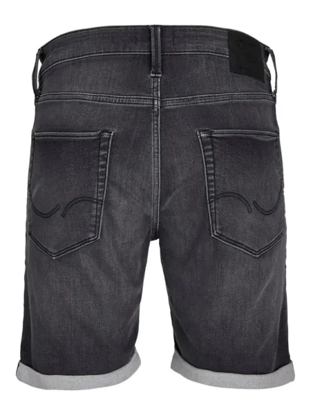 JACK & JONES Kavbojke JJIRICK JJICON denim črn