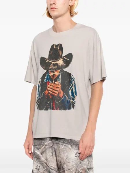 Tricou Melt cu imagine cu decolteu rotund