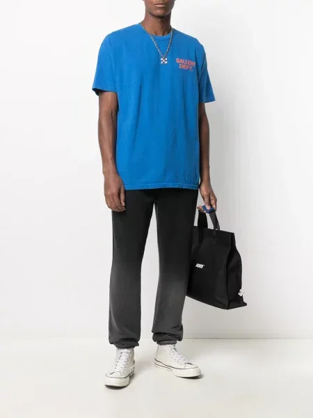 Tricou Gallery Dept. cu imagine albastru