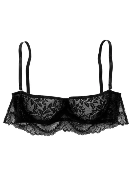 PETITE FLEUR GOLD Sutien negru