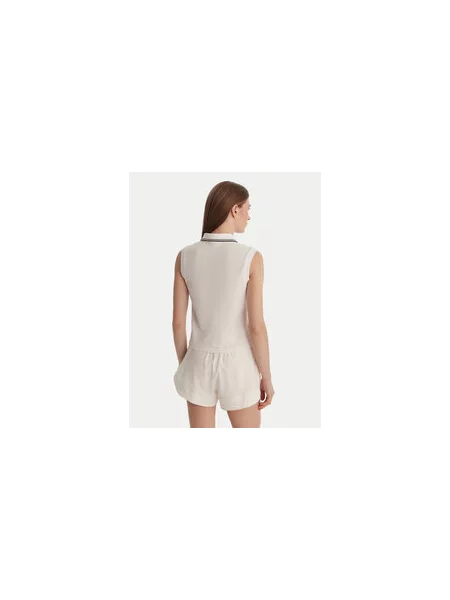 Guess Polo majica Regular Fit bela