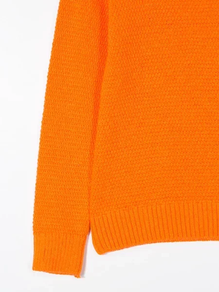 Sweter dziecięcy Siola pomarańczowy