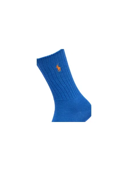 Dlhé ponožky Polo Ralph Lauren modrá