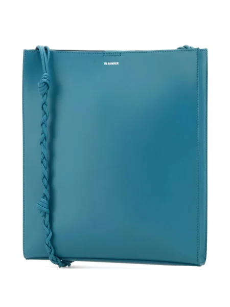 Geantă de mână Jil Sander țesută albastru