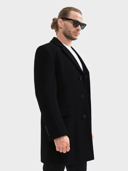 Флисовое пальто Sun`s House черное