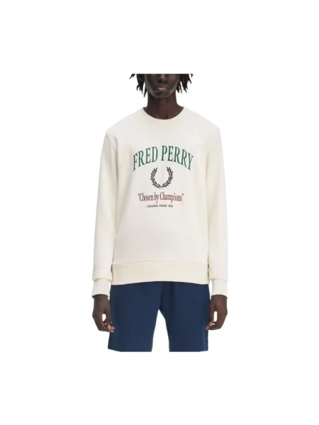 Bluza Fred Perry elegancka biała