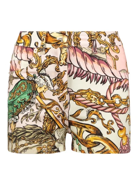 Szorty Moschino beżowe