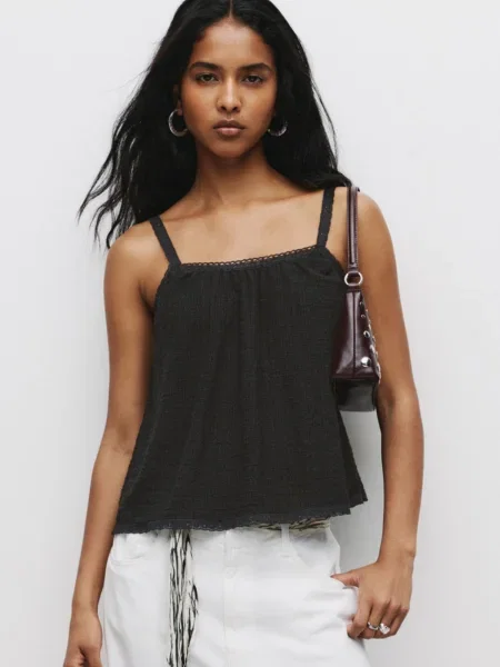 Pull&Bear Top crna