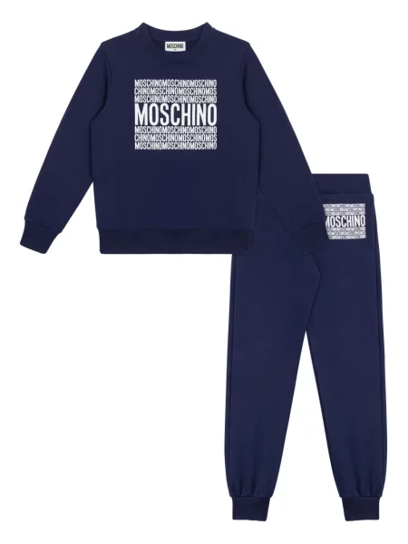 Komplet dresowy dziecięcy Moschino niebieski