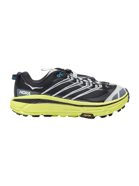 Buty HOKA Mafate Three 2 black/hoka citrus czarne