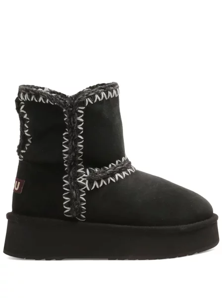 Botine Mou negru
