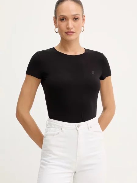 Tričko Armani Exchange černé