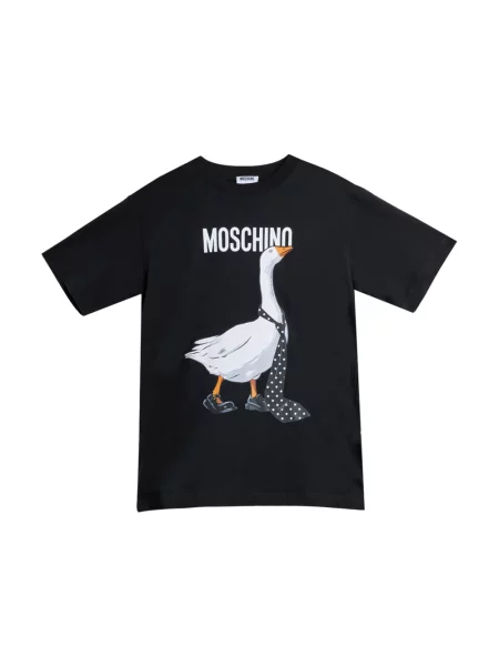 Koszulka Moschino niebieska