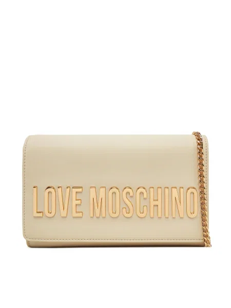 Чанта Love Moschino бежово