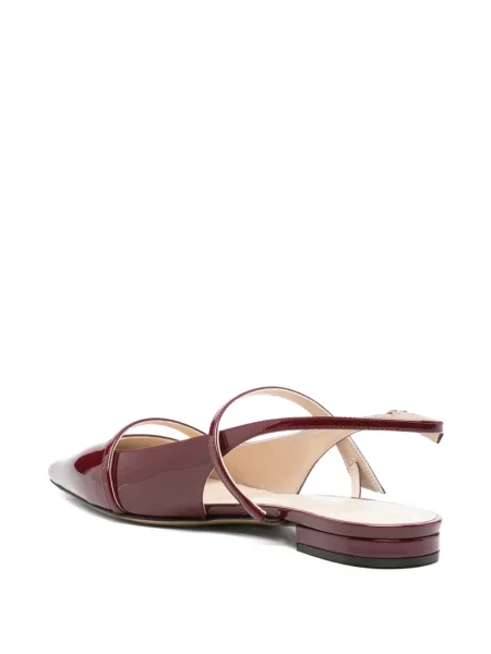 Pantofi cu toc Alexandre Birman slingback roșu