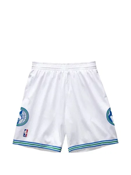 Pantaloni scurți Mitchell & Ness alb