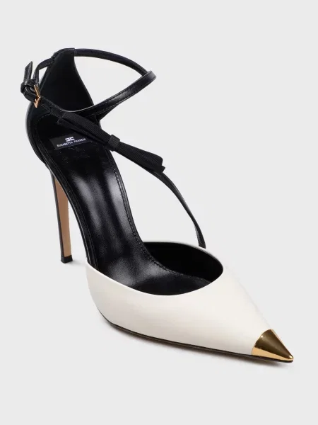 Босоножки Elisabetta Franchi белые