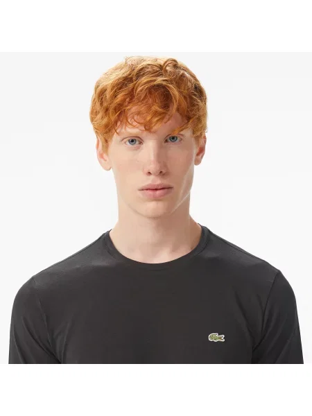 Lacoste Koszulka Lacoste czarna