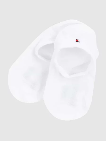 Skarpetki stopki w zestawie 2 pary Tommy Hilfiger białe