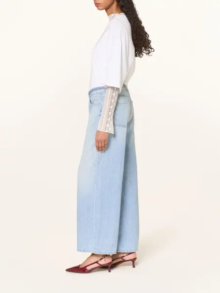 Spodnie palazzo Cambio niebieskie