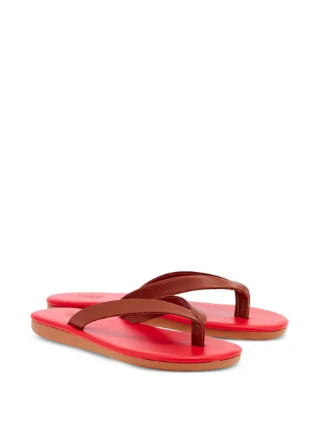 Δερμάτινος παντοφλες Ancient Greek Sandals καφέ