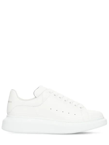 Kožené tenisky Alexander Mcqueen biela