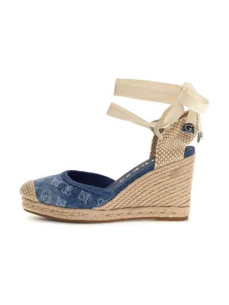 Espadryle Guess niebieskie
