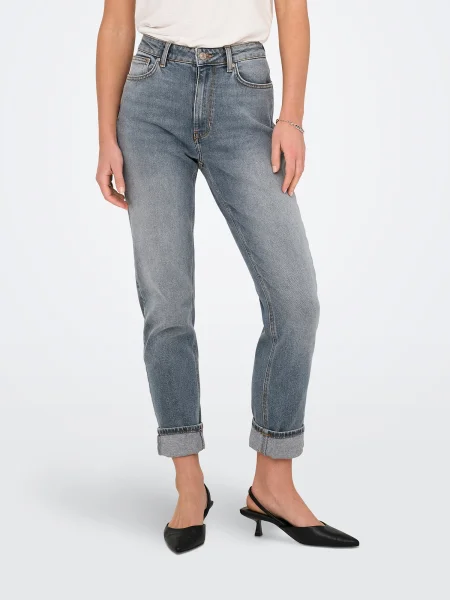 ONLY Jeans fumuriu albastru