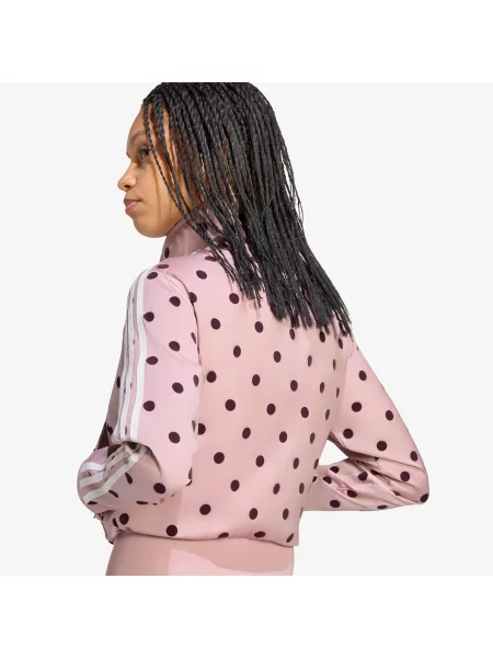 Jacket adidas Satin Polka Dots Tt Track Top Dual Lilac XL