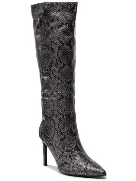 Téli csizma DEEZEE Dark Grey Snake szürke