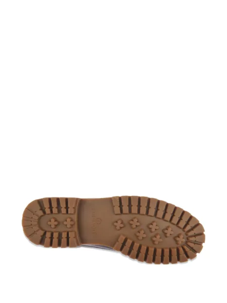 Pantofi loafer Sebago cu șireturi din piele maro