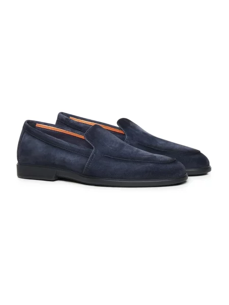 Santoni Kapcie Malibu blau niebieskie