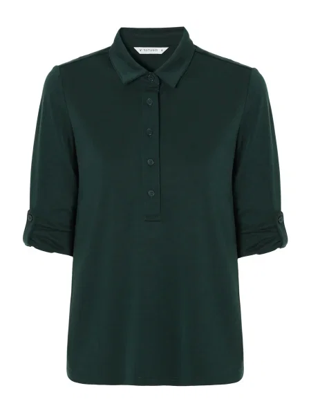 TATUUM Bluză FLEA închis verde