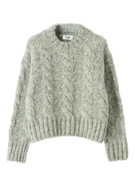 Sweter dziecięcy Il Gufo szary