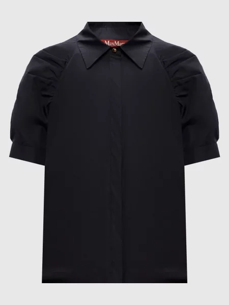 Блуза з короткими рукавами Max Mara чорна