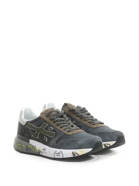 Sneakerși Premiata cu autograf gri
