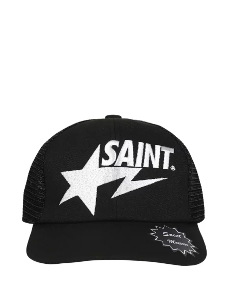 Șapcă Saint Mxxxxxx cu broderie negru