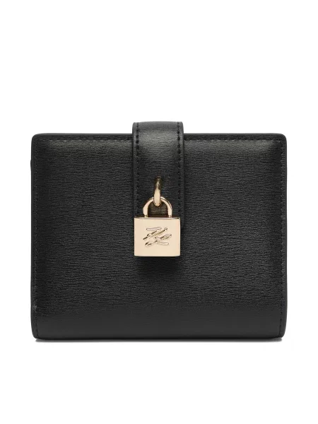 Karl Lagerfeld Denarnica K/AUTOGRAPH črna
