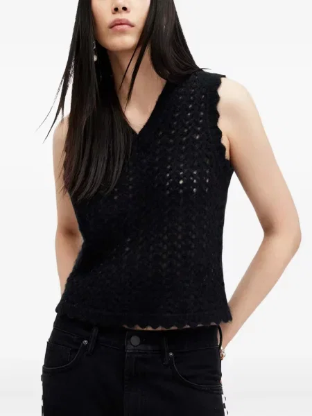 Top Allsaints negru
