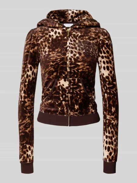 Bluza rozpinana z mieszanka bawełny i Juicy Couture