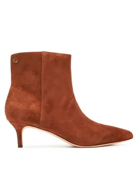 Botine LAUREN RALPH LAUREN maro