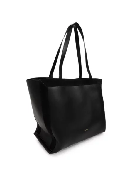 Geantă shopper Wandler din piele negru