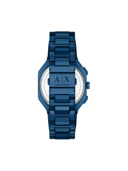 Armani Exchange zegarek Beat niebieski