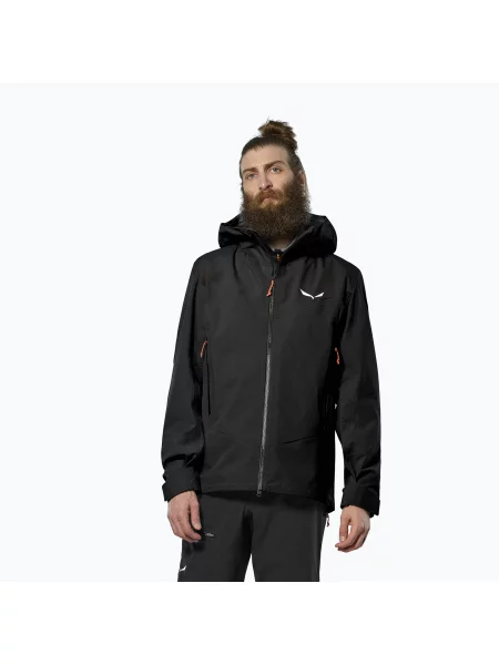 Geacă de ploaie pentru bărbați Salewa Ortles GTX 3L EPE black out negru