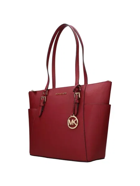 Geantă Michael Kors din piele roșu